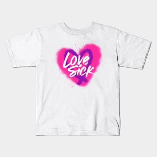 Love Sick Graffiti Kids T-Shirt